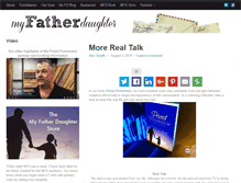 Tablet Screenshot of myfatherdaughter.com